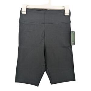 Wild Fable Bike‎ Shorts S Black High Rise Slim Fit Stretchy Workout Yoga Lounge